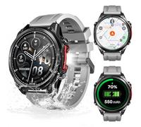 DOOGEE Anywise W1 Pro Reloj Inteligente para Hombre, GPS de Doble Banda y Tarjetas sin conexión, Resistente al Agua 5 ATM, batería de 18 días, 1,43 Pulgadas AMOLED HD, 170+ Modos Deportivos, Llamadas