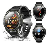 DOOGEE Anywise W1 - Reloj Inteligente GPS para Hombre, 6 Posiciones por satélite, rastreador de Fitness Impermeable a 50 m, Reloj Inteligente AI para Hombre de 1.43 Pulgadas Compatible con teléfono