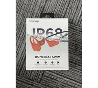 DOOGEE Auriculares con sonido óseo para nadar, IP68, resistentes al agua, Bluetooth 5.4, con 32 GB MP3, doble modo deportivo, para natación submarina, ciclismo, correr, fitness