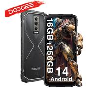 DOOGEE Blade 10 Pro(2024) Telefono Movil Resistente Android 14 16GB+256GB(2TB) Movil Irrompible 6.56'' HD+ Display 5150mAh NFC 6GB 256GB Red