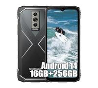 DOOGEE Blade 10 Pro 4G Móviles Resistente, Octa Core 16 GB + 256 GB, 5150 mAh Teléfono, Rugged Smartphones Libres, 50 MP + 8 MP, 6.56'' FHD+, IP68/IP69K Negro