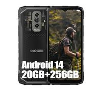 DOOGEE Blade 10 Ultra (2025) 4G Teléfono Móvil Resistente, 20GB+256GB/2TB IP68 Smartphone Todoterreno, 5150mAh, 50MP, 6.56" HD+, Android 14 Telefono Movil Antigolpes, GPS, NFC, OTG, FM, Widevine L1