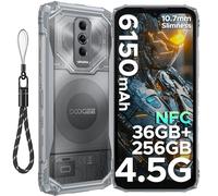 DOOGEE Blade 10 Ultra Energy Telefono Movil Irrompible 4.5G, 36GB+256GB/2TB /6150mAh OTG / 64MP/ 6.56" HD+ 90Hz Android 15 Movil Resistente Dual SIM/NFC/Face ID/Huella/IP68/IP69K Smartphone 2025