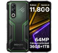 DOOGEE Blade 20 MAX Telefono Movil Irrompible, 36GB RAM 1TB ROM Móvil Resistente, 11800mAh/33W, Helio G100, 6.6" 120Hz Movils Android 15, 64MP+20MP+16MP, NFC/4G Dual SIM/Face ID Movil para Mayores