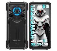 DOOGEE Blade 20 Play Móvil resistente 5G Android 15,125dB,10300mAh 33W Movil Todoterreno,32GB+256GB(2TB)50MP IA cámara,6.6''HD+Punch Hole Teléfono Móvil Rugerizado Libres,Triple Slot/IP68/NFC (Plata)