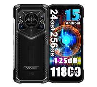DOOGEE Blade 20 Pro 4G Móvil Resistente,Altavoz de 125 dB,11800mAh/18W Android 15 Movil Indestructible,24GB+256GB/2TB,6.6'' HD+ 90Hz,50MP AI Cámara Movil Irrompible,3 Card Slots/IP68/NFC (Plateado)