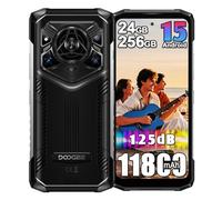 DOOGEE Blade 20 Pro Móvil Resistente 4G，11800mAh 18W Todoterreno 2025, 24GB+256GB(2TB), 50MP IA Cámara,6.6''HD+, 156DB Speaker, Teléfono Resistente,Triple Slot/IP68/NFC/OTG/GPS/Face ID (Plata)