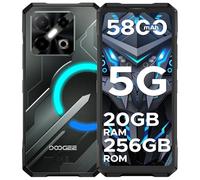 DOOGEE Blade GT Play Móvil Rugerizado 5G, Efecto Luz LED, 10.5mm Cuerpo Ultra Delgado Movil Indestructible Andriod 14, Dimensity 7025/ Octa Core, 20GB+ 256GB/2TB, Doble SIM, NFC, 50MP+16MP Smartphone