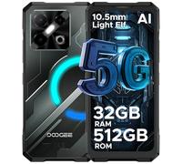 DOOGEE Blade GT Pro 5G Rugged Smartphone 2025, efectos de luz dinámicos, 32 GB + 512 GB DDR5, 6 nm D7025, 120 Hz y 6.7 pulgadas FHD+, cámara AI de 100 MP, smartphone Android de 5800 mAh, SIM dual 5G