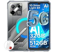 DOOGEE Blade GT Pro Movil Resistente 5G, 32GB RAM+512GB ROM (TF 2TB) 6,72" FHD+120Hz Teléfono Móvil Todoterreno 100MP+32MP, 5800mAh Smartphone Dimensity 7025/GPS/NFC/OTG/IP68/Face ID-Efecto De Luz LED