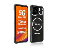 DOOGEE Blade GT Pro, Smartphone Resistente 5G(10mm Ultradelgado), Efecto de Iluminación RGB, 32GB+512GB, Cámara AI 100MP,Dual SIM 5G, 6,72" 120Hz FHD+, Android 14 IP69K/IP68 Antigolpes, NFC Negro