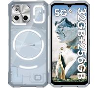 DOOGEE Blade GT Telefonos Moviles Resistente 5G, 32GB RAM+256GB ROM Telefono Irrompible Dimensity 7050 Android 14, 6.72" FHD+&120Hz, 48MP+20MP Antigolpes, 5500mAh/18W, 5G Dual SIM/IP69K/NFC/OTG/GPS/AI