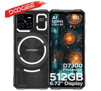 World Premiere DOOGEE Blade GT Ultra 5G Rugged Gaming Phone 6.72" Dimensity 7300 16GB+512GB LED 16GB 512GB Silver