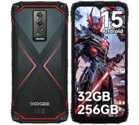 DOOGEE Blade10 Pro Energy Movil Irrompible Android 15, 32GB+256GB / 2TB Movil Todoterreno, 6150mAh Batería, 6,56" HD+, 50MP+8MP, Octa Core, 4G Tarjeta Triple, NFC/OTG/Face ID/Octa-Core