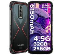 DOOGEE Blade10 Pro Energy Movil Irrompible Android 15, Móvil Resistente 32GB+256GB/2TB, 4.5G 6150mAh Batería, 50MP Cámara Móvil Rugerizado, 10.7mm, 6.56" HD, IP68 / IP69K / MIL-STD-810H/NFC/OTG/GPS