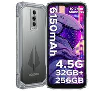 DOOGEE Blade10 Pro Energy Movil Irrompible Android 15, Móvil Resistente 32GB+256GB/2TB, 6150mAh Batería, 50MP Cámara Móvil Rugerizado, 10.7mm, 6.56" HD, IP68 / IP69K / MIL-STD-810H/NFC/OTG/GPS