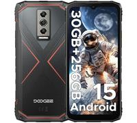DOOGEE BLADE10 Pro Movil Irrompible Android 15, Móvil Resistente 30GB+256GB/2TB, 50MP Cámara Móvil Rugerizado, Smartphone Libre 6.56" HD+ Movil Antigolpes, 5150mAh Batería, IP68 IP69K/NFC/OTG/GPS