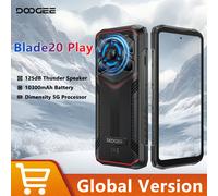 DOOGEE Blade20 Play 5G Smartphone resistente Android 15 Gemini Al 10300mAh batería 6,6 ''pantalla AI cámara teléfono móvil Silver