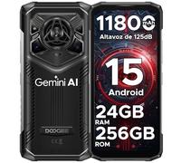 DOOGEE Blade20 Pro Móvil Rugerizado Android 15, Movil Irrompible 11800mAh, 24GB RAM+256GB ROM/2TB, 6.6" HD+ 90Hz,Altavoz Gran Amplitud 36mm, Cámara 50MP+20MP+8MP, Widevine L1/IP68IP69K/GPS/Face ID