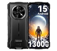 DOOGEE Fire 5 13000mAh Movil Irrompible Android 15, 12GB + 64GB / 2To Telefono Resistente, 6.6" & 90Hz Display, 13MP+8MP, NFC Movil Indestructible, IP68/IP69K/ Triple Card Slots/GPS Rugerizado