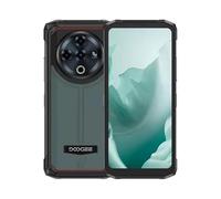 DOOGEE Fire 6 Power teléfono de Triple Defensa Android 14, Pantalla de 6.56 Pulgadas HD+90Hz, 20GB+256GB, cámara Principal de 50MP, batería de 15,500mAh, Dual-SIM/NFC/GPS (Verde)
