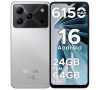 DOOGEE Note56 Android 16 Telefono Movil Libres, 6150mAh 24GB+ 64GB/2TB Smartphone, Octa Core Telefonos Moviles HD+ 6,56", Cámara 8MP Teléfono Móvil, Gemini AI/Dual SIM/Face ID/GPS/OTG/Widevine L1