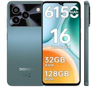 DOOGEE Note56 Pro Teléfono Movil Andriod 16,32GB+128GB/TF 2TB Moviles Libres,6.56" HD+ IPS 90Hz Móvil 6150mAh,13MP+8MP Cámara,Octa Core,8.45mm Cuerpo Smartphone,Doble SIM/NFC/GPS/OTG/Face ID