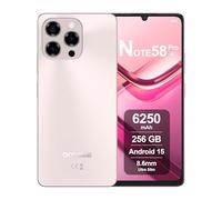 DOOGEE Note58 Pro Móvil 4G Android 15, 32GB RAM + 256GB ROM, Batería 6250mAh, Pantalla 6.75 Pulgadas HD+ 90Hz, AI Camara 16MP, Octa-Core, Dual SIM, NFC, Smartphone Libres, 2025, Dorado