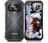 DOOGEE S Cyber Móvil Todoterreno (2025) Teléfono Movil Irrompible Android 14, 10800mAh, Móvil Resistente 20GB+256GB/ 6.58” FHD, 50MP+16MP Cámara Dual 4G