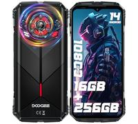 DOOGEE S Punk (2024) Telefono Movil Resistente Android 14-16GB+256GB/1TB, 126dB Altavoz, 10800mAh/33W Movil Irrompible, 6.58" FHD+ Moviles, 50MP+16MP Camera Móvil Rugerizado, 4G Dual SIM/IP68/OTG/NFC