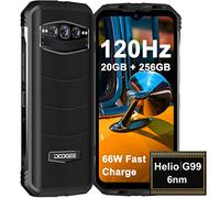 DOOGEE S100 Móvil Resistente Agua y Golpes, 20GB+256GB, Helio G99, 108MP+20MP Visión Nocturna Cámara, Android 12, 6.58" FHD+120Hz, 10800mAh, Smartphone Irrompible IP68IP69K, Teléfono Movil Libre NFC