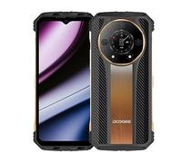 DOOGEE S110 Smartphones Libres, Helio G99 22GB + 256GB, Batteria 10800mAh, Rugged 4G Móviles, 50MP (Infrarossi 24MP)+ 16MP + 32MP, 6,58 pollici, NFC Touch Watch Back Oro