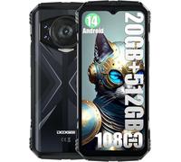 DOOGEE S118 4G Móviles, Helio G99 Octa Core, 20 GB + 512 GB, 10800 mAh / 33 W Teléfono, Rugged Smartphones Libres, 50 MP (Infrarossi 8 MP) + 32 MP, 6.58'' FHD+ Rojo