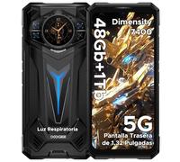 DOOGEE S200 Ultra 5G Movil Irrompible, 6,72" 48GB+1TB, 11000mAh/66W Android 15 Móvil Rugerizado, 5G Teléfono Móvil Resistente, 100MP/Dual SIMOTG/NFC/GPS IP68