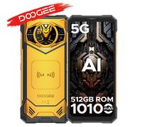 DOOGEE S200 X 5G Rugged Phone 12+512GB Smartphone 6.72” FHD+120Hz IPS screen Dimensity 7050 10100mAh 12GB 512GB Green