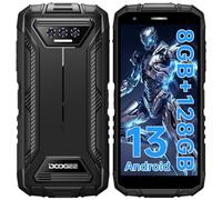 DOOGEE S41 Plus Telefono Movil Resistente 2024-8GB RAM+128GB ROM, Android 13 Movil Irrompible, 6300mAh, 5.5" HD+ Display Telefono Antigolpes, 13MP+8MP, Todoterreno IP68/69K/Dual SIM 4G/NFC/OTG/GPS