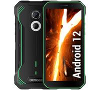 DOOGEE S51 [2023] Android 12 Moviles Baratos y Buenos, 4GB+64GB (512GB SD) 12MP Doble Cámara, 5180mAh Batería, 4G Moviles Rugerizados 6" HD Pulgadas, IP68 IP69K/NFC/OTG/GPS