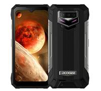DOOGEE S89 Pro Android 12 Móvil Resistente, Batería 12000mAh, Helio P90 8GB+256GB, 64MP Triple Cámara (20MP IR Visión Nocturna), IP68 Teléfono Antigolpes, 6.3" FHD+, Carga Inalámbrica GPS NFC Negro