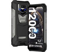 DOOGEE S89 Pro Móvil Resistente 12000mAh, 8GB + 256GB, Cámara Triples 64MP+Visión Nocturna 20MP, 6.3 FHD+, IP68/IP69K 4G Telefono Móvil Android 12, OTG/NFC/GPS, Carga Inalámbrica