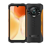 DOOGEE Smartphone Resistente S98, Helio G96 8GB+256GB, Cámara Triple 64MP (IR Visión Nocturna 20MP), IP68 Teléfono Móvil Antigolpes Android 12, 6.3" FHD+ Pantalla, Carga Inalámbrica GPS NFC Naranja