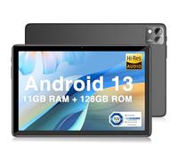 DOOGEE T10S Tablet Android 13【2023】, 11GB + 128GB (TF 1TB) de 10,1 Pulgadas, Unisoc T606 Tablet táctil, 8,4 mm Ultra-Thin 6600 mAh,8MP+5MP Widevine L1 Tableta, Dual 4G LTE /5G WiFi-Negro