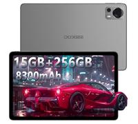 DOOGEE T20 Tablet 10,4 Pulgadas, 15GB RAM + 256GB ROM(TF 1TB), 2K TÜV Certificado Octa-Core Android 12 con 8300mAh Batería, Dual 4G y 2.4/5G WiFi, 16MP+8MP, 4 Altavoces Hi-Res Audio, Gris