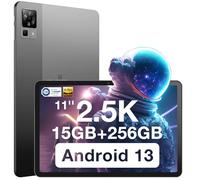 DOOGEE T30 Pro Tablet Android 13, 11 Pulgadas 2.5K Tableta Táctil 15+256GB/ 8580mA/20MP+8MP/Helio G99/Dual 4G LTE+5G WiFi/Widevine L1/Type-C/OTG/GPS