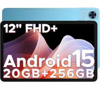 DOOGEE T36 Tablet 12 Pulgadas, Tablet Android 15, 2.4K FHD+ 90Hz G99, 20GB+256GB(2TB/TF), Tablets PC Octa-Core 2.2 GHz, 4G LTE, 8800mAh/Widevine L1, 13MP+8MP, Doble Altavoz/Face ID/ BT5.0/3.5mm Jack