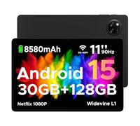 DOOGEE Tab A9 Pro+ Tablet Android 15, Tablet 11 Pulgadas 30GB+ 128GB/2TB, Batería 8580mAh, Tablets Gaming Octa-Core, Tableta PC con 5G WiFi/13MP+5MP/Widevine L1/Doble Altavoz/Face ID/OTG Tableta Niños