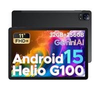 DOOGEE Tab E3 Tablet 11 Pulgadas, 32GB RAM + 256GB ROM/TF 2TB Tablet Android 15, Helio G100, Tablets 4G Dual SIM+ WiFi 5G, 8800mAh, Gemini AI, 13MP+5MP/GPS/BT5/OTG/FACE ID/Doble Altavoces/Jack 3.5mm