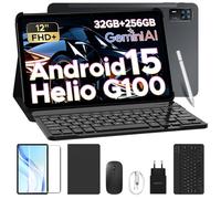 DOOGEE Tab E3+ VIP Tablet 12 Pulgadas Android 15, Octa-Core Helio G100 Gemini AI,32GB+256GB/2TB TF,8800mAh, 4G Dual SIM Tablet Gaming, 13MP+5MP, WiFi 5G/GPS/OTG/FACE ID/Jack 3.5mm/Altavoces Cuádruples