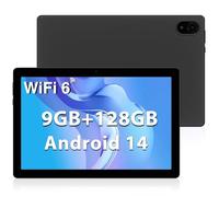 DOOGEE U10 Tablet de 10 pulgadas Android 14 2025, 9 GB de RAM + 128 GB de ROM (1TB TF) niños Tablet PC 1280 x 800 HD + IPS Dual Camera, 5G WIFI6/ Face ID/Widevine L1/ BT 5.0/ OTG / 5060mAh / 8+5MP