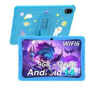 DOOGEE U10KID Tablet para Niños 10.1 Pulgadas, Android 14, Táctil HD, 9GB+128GB/1TB, 5060mAh, APPS Infantiles, Widevine L1, TUV Certificación, Control Parental