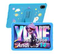 DOOGEE U10KID Tablet para Niños,Tablet 10 Pulgadas Android 13, 9GB+128GB/1TB, 5060mAh, APPS para Infantiles, Widevine L1, TUV Certificación, Control Parental,Azul